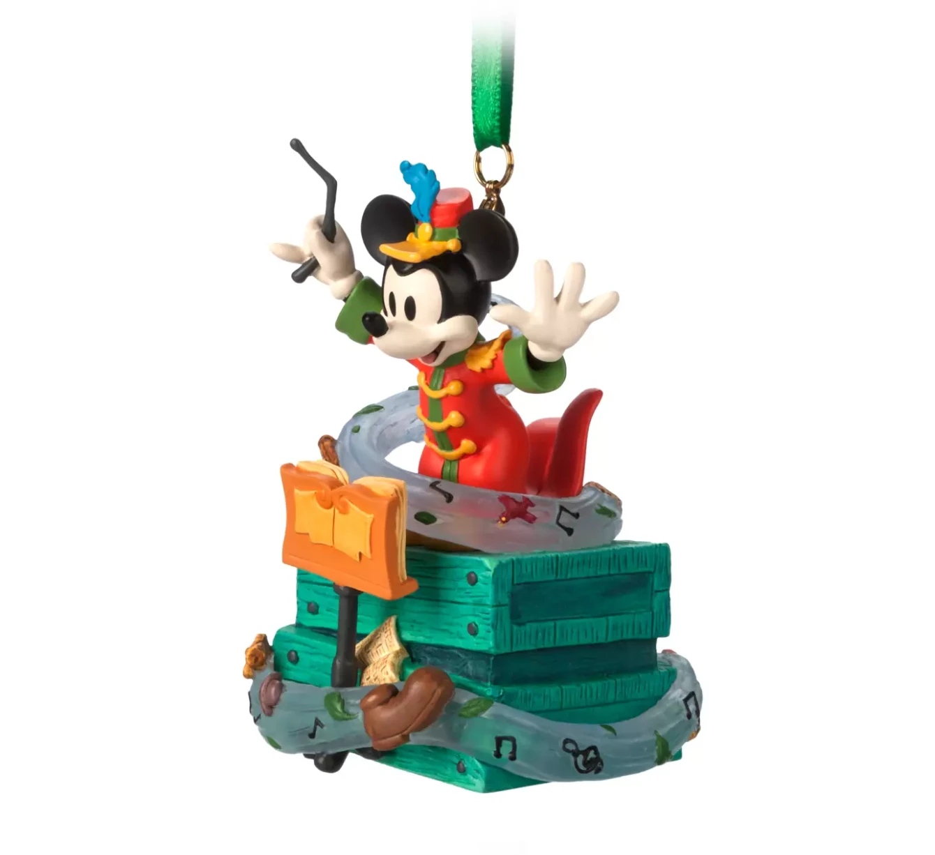 Disney 100 Mickey The Band Concert Musical Christmas Tree Ornament New With Tag 2 Disney 100 Mickey The Band Concert Musical Christmas Tree Ornament New With Tag - Image 2