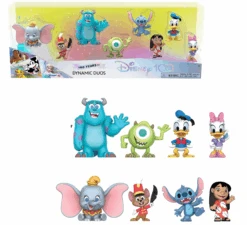 Disney100 Years Of Dynamic Duos 8-Pcs Figure Pack Play Toys New With Box -I Love Characters 02163f6c 7a52 5003 b489 0fab0693f3ac