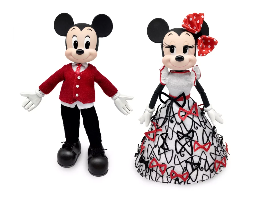 Disney Mickey And Minnie Limited Edition Valentine's Day Doll Set New With Box 2 Disney Mickey And Minnie Limited Edition Valentine's Day Doll Set New With Box - Image 2