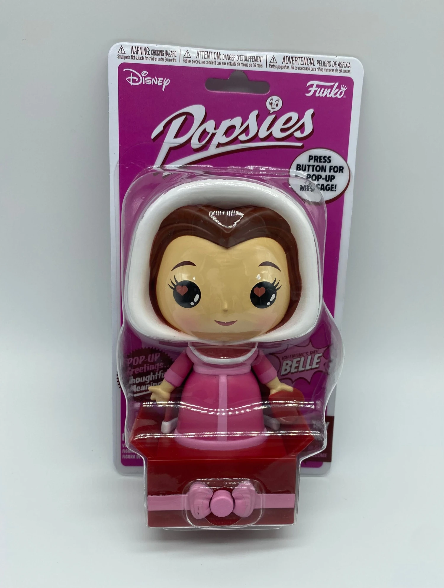 Disney Funko Popsies Valentine Belle Find The Beauty Inside Figure New Box 2 Disney Funko Popsies Valentine Belle Find The Beauty Inside Figure New Box - Image 2
