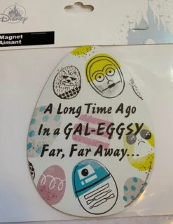 Disney Star Wars A Long Time Ago In A Gal-eggsy Far Far Away Easter Magnet New
