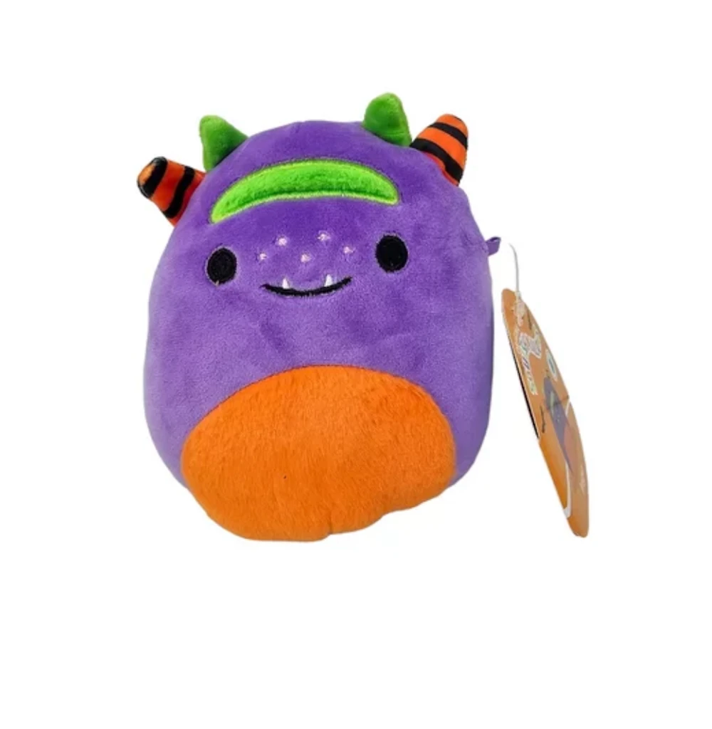 Original Squishmallows Halloween Ingo The Purple Monster 6" Plush New With Tag 1 Original Squishmallows Halloween Ingo The Purple Monster 6" Plush New With Tag