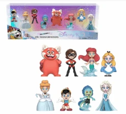 Disney100 Years Epic Transformations 8-Pcs Figure Pack Play Toys New With Box