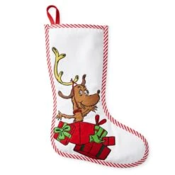 Disney The Grinch Max Stocking Holiday Christmas New With Tags