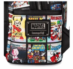 Disney Disney100 Mickey And Friends Marvel Comics Loungefly Mini Backpack New -I Love Characters 15d9b327 0a77 521e 9d22 0745283a7637