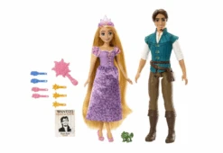 Disney Princess Rapunzel And Flynn Rider Dolls And Accessories Toys Doll New -I Love Characters 18b937a9 938b 5c41 8397 b537475c0881