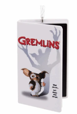 Hallmark Gremlins Gizmo Movie Retro VHS Christmas Ornament New With Box