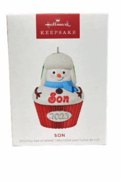Hallmark 2023 Keepsake Son Cupcake Christmas Ornament New With Box -I Love Characters 1b979bfa ed64 53b0 b313 4a194256e737