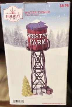 Holiday Time Water Tower Christmas Farm Figurine New With Box 5 Holiday Time Water Tower Christmas Farm Figurine New With Box -I Love Characters 1f9dda09 ffb1 5453 93bb 5c32e4dddbe2