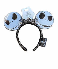 Disney Parks Halloween Jack Skellington Face Ear Headband For Adults New W Tag -I Love Characters 206e2d35 9ddf 52b0 b4fa 4bea7804e85d