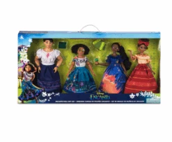 Disney Parks Encanto Luisa Mirabel Isabela Dolores Madrigal Doll Gift Set New
