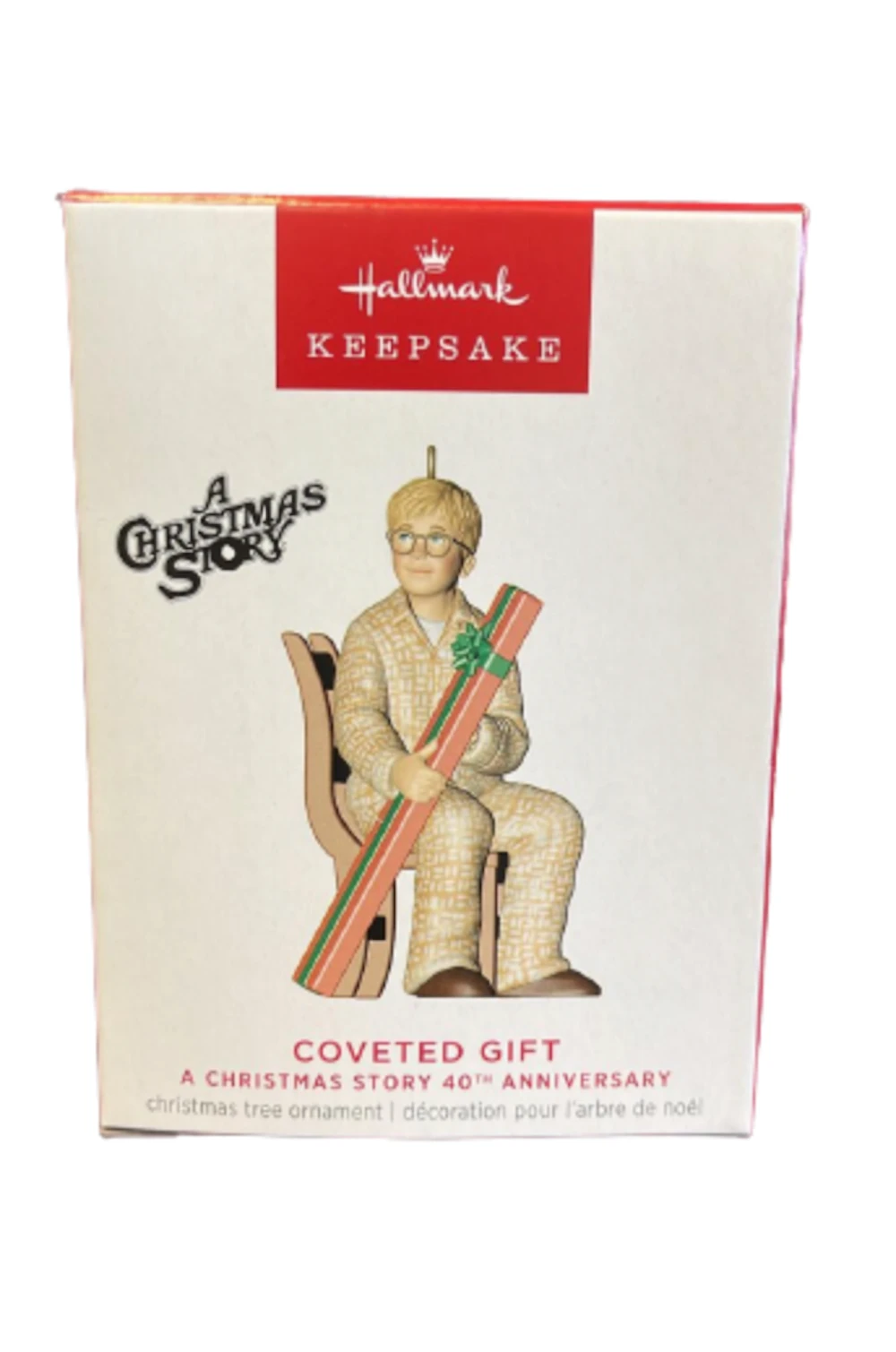 Hallmark 2023 Keepsake 40th A Christmas Story Coveted Gift Ornament New W Box 3 Hallmark 2023 Keepsake 40th A Christmas Story Coveted Gift Ornament New W Box - Image 3