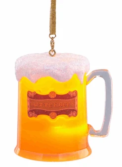 Universal Studios Harry Potter ButterBeer Light Up Christmas Ornament New W Tag