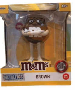 M&M's World Brown Metalfigs Die Cast By Jada Collectible Figurine New With Box