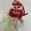 M&M's World Red Character Santa Christmas Ornament New With Tag