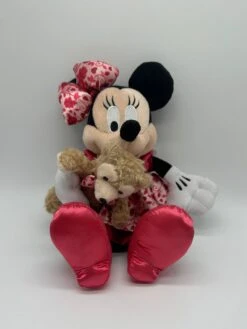 Disney Parks Rare Minnie Valentine With Duffy The Disney Bear Plush New With Tag