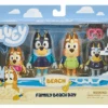 Disney Bluey Family Beach Day Figures - 4pk Toy New With Box