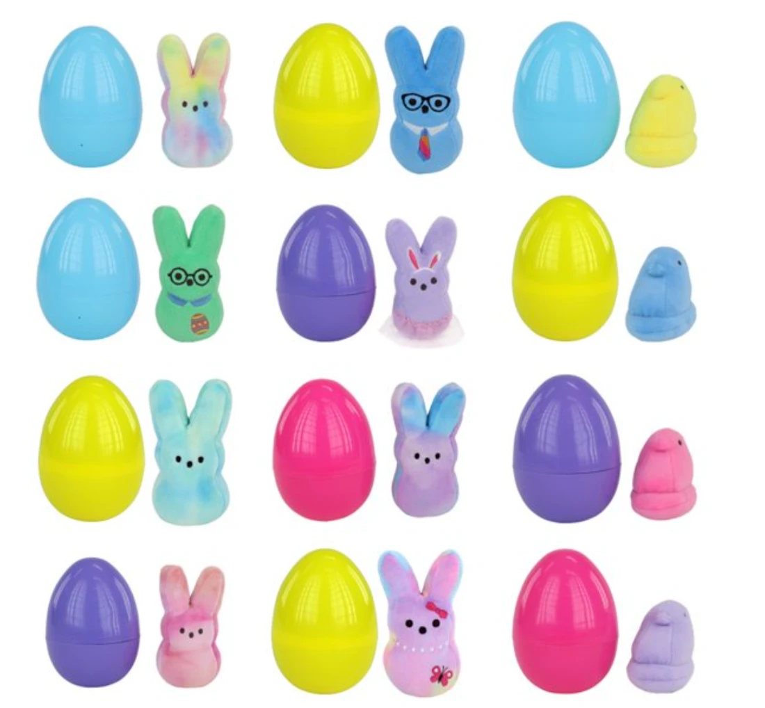 Peeps Surprise Egg Stuffed Plush Toy Set Of 3 PEEPS(R) EGG Easter New With Tag 2 Peeps Surprise Egg Stuffed Plush Toy Set Of 3 PEEPS(R) EGG Easter New With Tag - Image 2