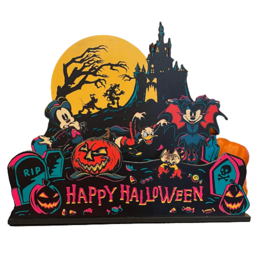 Disney Parks 2023 Mickey And Friends Light Up Halloween Decor New With Box 1 Disney Parks 2023 Mickey And Friends Light Up Halloween Decor New With Box