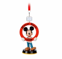 Disney 100 Years Of Wonder The Mickey Club Sketchbook Christmas Ornament New