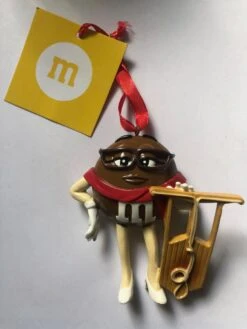 M&M's World Brown Character Sled Christmas Ornament New With Tag -I Love Characters 3d9cba2b 1d86 57d1 ad9e 8592d9f4d3eb