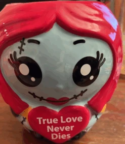 Zak 2023 Nightmare Sally True Love Never Dies Valentine Coffee Mug New With Tag