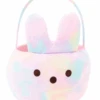 Animal Adventure Peeps Circular Polyester Decorative Easter Basket Rainbow New