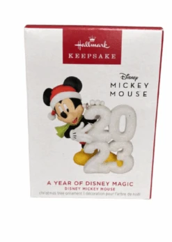 Hallmark 2023 Keepsake Mickey A Year Of Disney Magic Christmas Ornament New Box