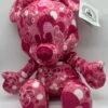 Disney Parks Authentic Valentine Minnie Heart Print Bendable Plush New With Tag