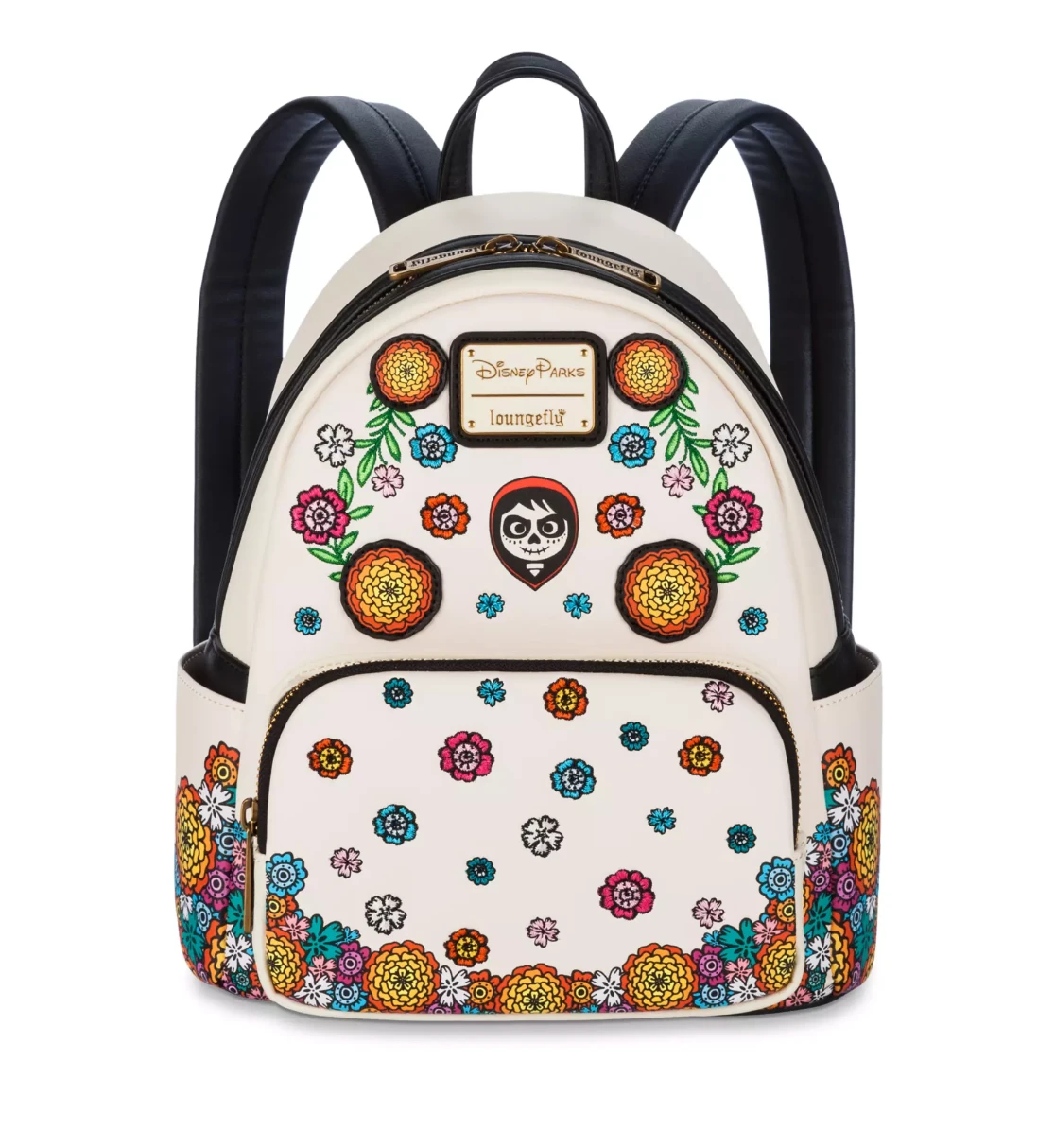 Disney Parks Pixar Coco Floral Miguel Loungefly Mini Backpack New With Tag 1 Disney Parks Pixar Coco Floral Miguel Loungefly Mini Backpack New With Tag