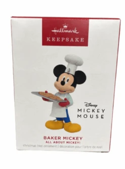 Hallmark 2023 Keepsake All About Mickey! Baker Mickey Christmas Ornament New