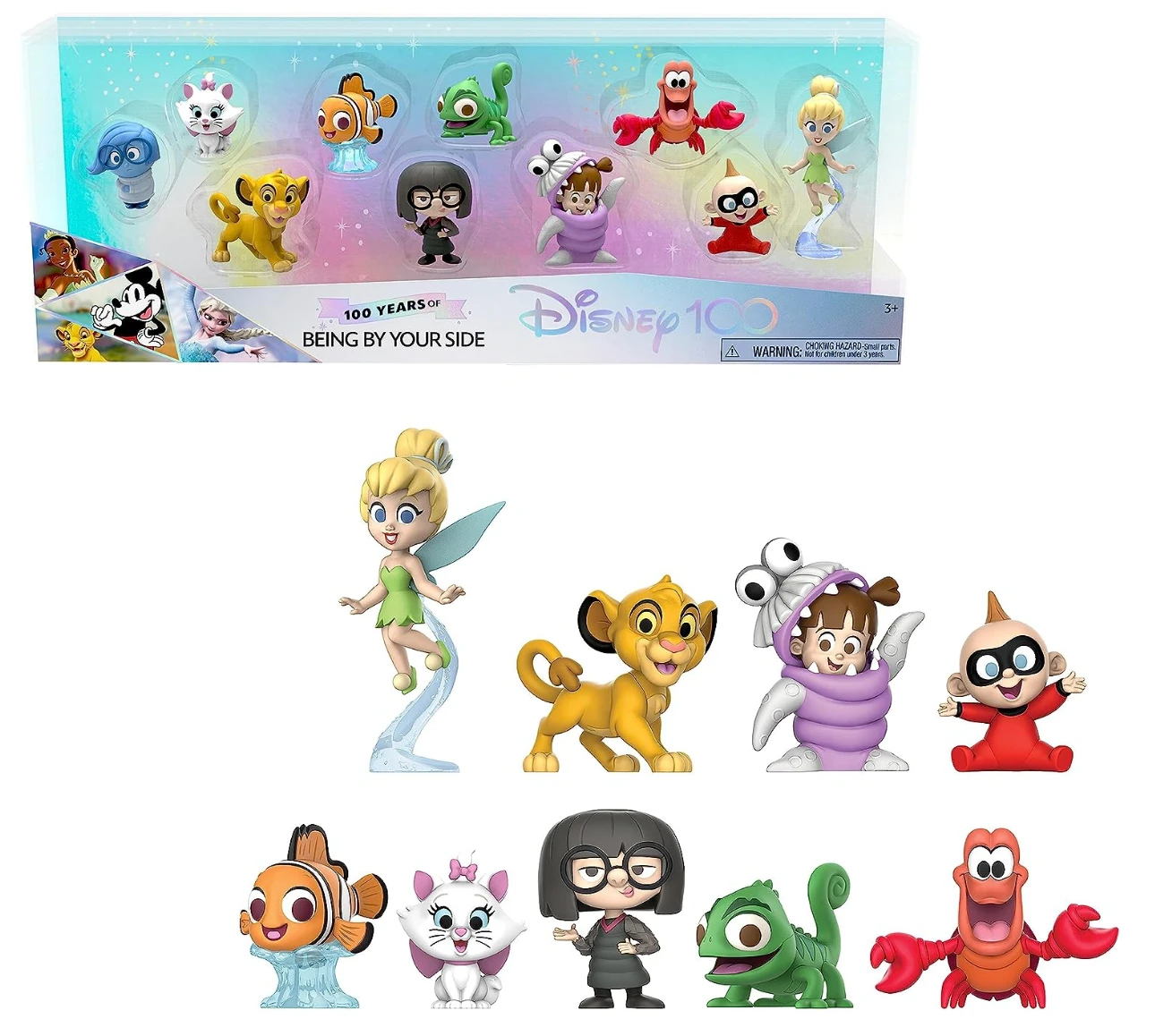 Disney100 Years Small But Mighty 10-Pcs Figure Pack Play Toys New With Box 3 Disney100 Years Small But Mighty 10-Pcs Figure Pack Play Toys New With Box - Image 3
