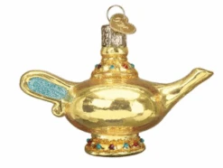 Old World Christmas Magic Lamp Glass Christmas Ornament New With Box -I Love Characters 5435a2e9 d2cf 5309 a974 a5fe3921eea5