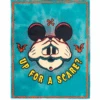 Disney Parks Halloween 2023 Mickey Up For A Scare? Throw Blanket New With Tag
