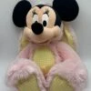 Disney Store Pink And Yellow Minnie Easter Bunny Plush New With Tag