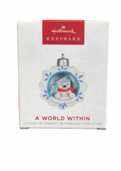 Hallmark 2023 Keepsake Mini A World Within Christmas Ornament New With Box