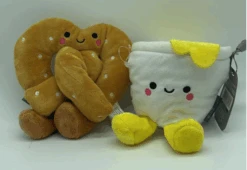 Hallmark Valentine Better Together Pretzel & Cheese Dip Magnetic Plush New W Tag -I Love Characters 626af532 5624 547b 9f99 8245968a7e0b