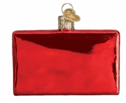 Old World Christmas Merry Ticket Glass Christmas Ornament New With Box -I Love Characters 637e61a4 d131 53e9 ae52 6cc53eb7e931