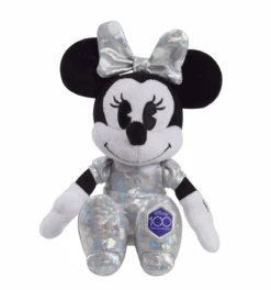 Disney Disney 100 Celebration Platinum Accents Minnie Plush New With Tag