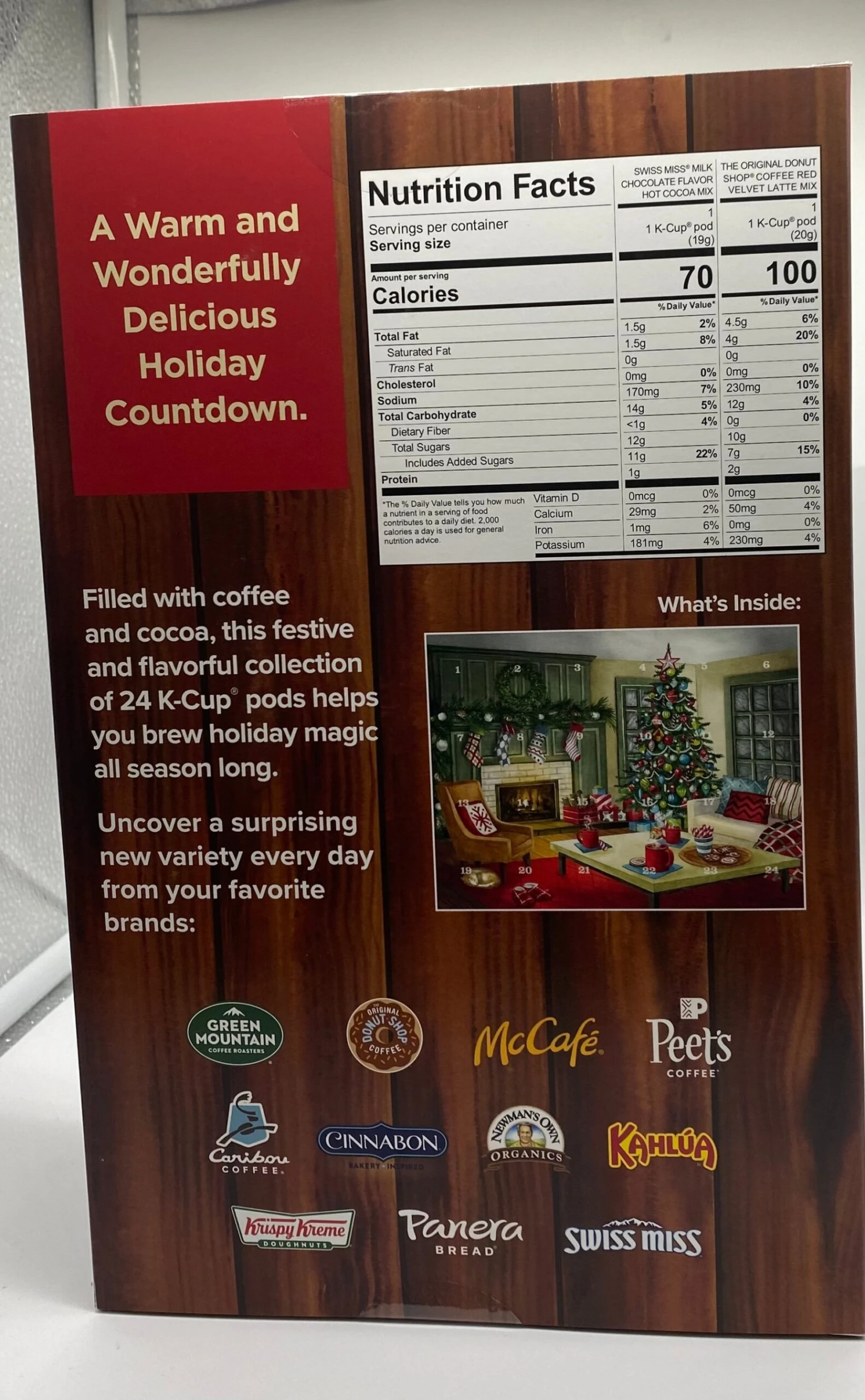 Keurig® Keurig Coffee Christmas 24 K-Cup Pop Advent Calendar 24 Cups Of Cheer New Box 2 Keurig® Keurig Coffee Christmas 24 K-Cup Pop Advent Calendar 24 Cups Of Cheer New Box - Image 2