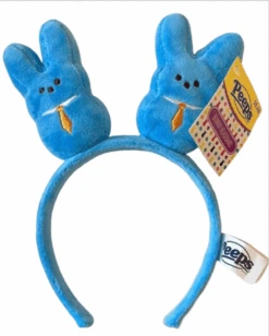 Peeps Easter Peep Blue Bunny With Tie Headband Plush New With Tag -I Love Characters 69fbb88f f35f 5d00 a1bc 20bda51fbe83