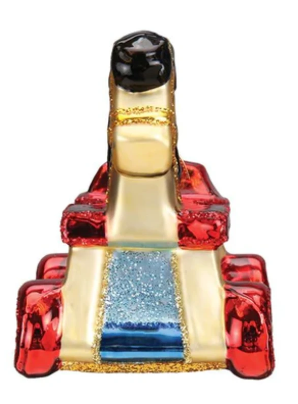 Old World Christmas Rolling Horse Toy Glass Christmas Ornament New With Box 2 Old World Christmas Rolling Horse Toy Glass Christmas Ornament New With Box - Image 2