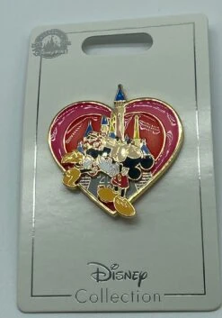 Disney Mickey Minnie Kissing Valentine Cinderella Castle Heart Pin New With Card 5 Disney Mickey Minnie Kissing Valentine Cinderella Castle Heart Pin New With Card -I Love Characters 77c7337e ad11 5942 9549 62ebfd3d2304