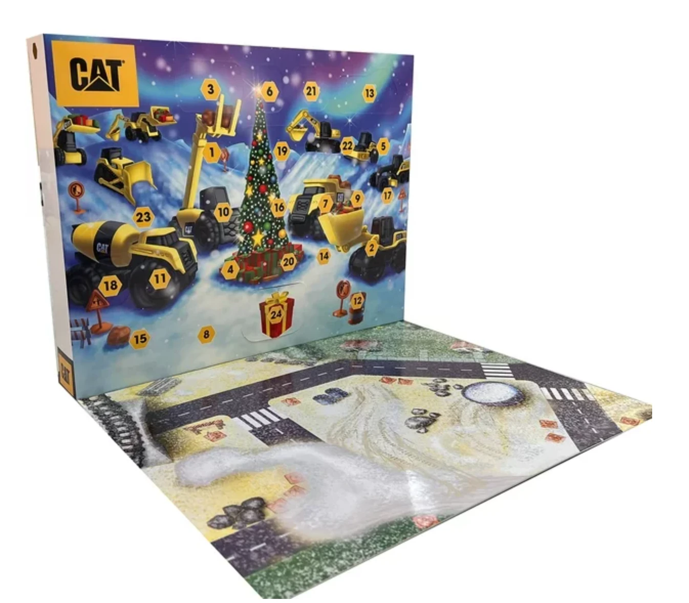 CAT Caterpillar Advent Calendar 24 Days Little Machines Walmart Exclusive New 2 CAT Caterpillar Advent Calendar 24 Days Little Machines Walmart Exclusive New - Image 2