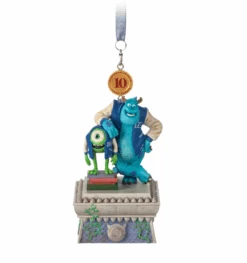 Disney 10th Monsters University Legacy Sketchbook Christmas Tree Ornament New