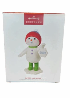 Hallmark 2023 Keepsake Sweet Snowman Christmas Ornament New With Box -I Love Characters 7ac7ac44 2800 5165 91e6 483f2a7da11d