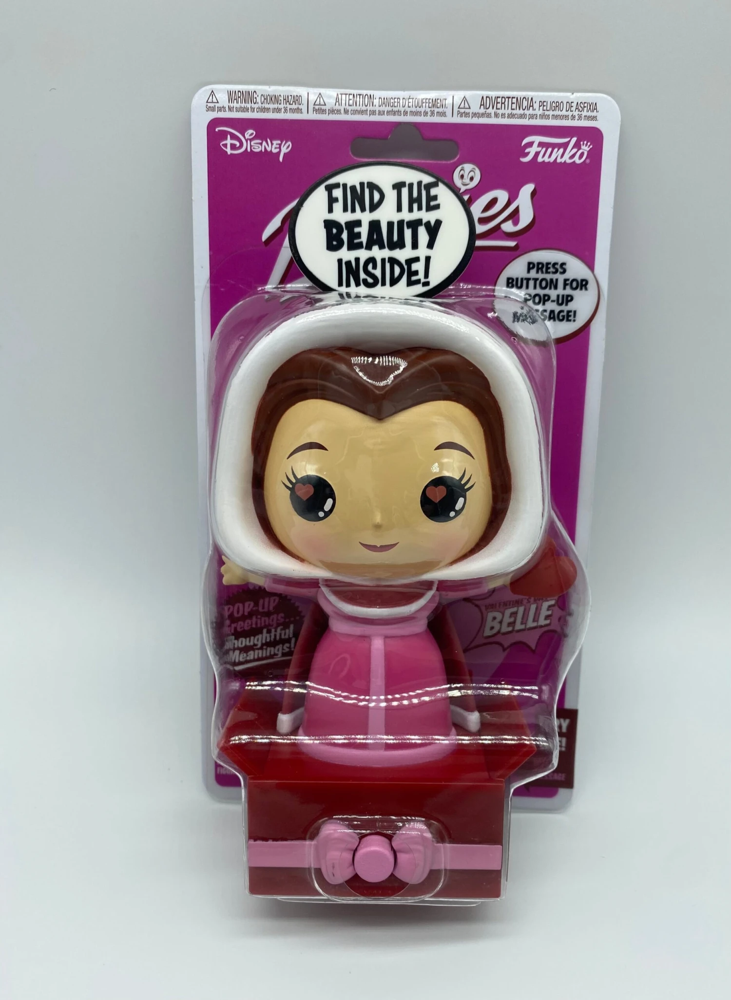 Disney Funko Popsies Valentine Belle Find The Beauty Inside Figure New Box 1 Disney Funko Popsies Valentine Belle Find The Beauty Inside Figure New Box