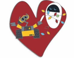 Disney Parks Valentine Heart WALL-E And E.V.E. Pin New With Card -I Love Characters 89fb6fea 7434 5d20 b0ac 809053fea4ab