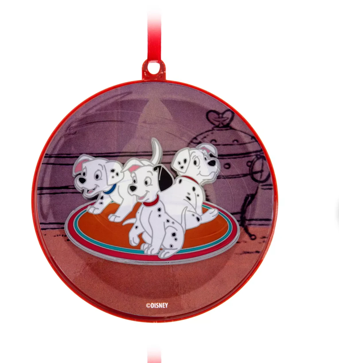 Disney 101 Dalmatians Pin Holiday Christmas Ornament Surprise Limited New W Tag 1 Disney 101 Dalmatians Pin Holiday Christmas Ornament Surprise Limited New W Tag