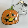 Hallmark Peanuts Snoopy Pumpkin Halloween Metal Ornament New With Tag